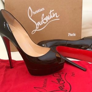 Christian Louboutin Lady Peep WORN ONCE